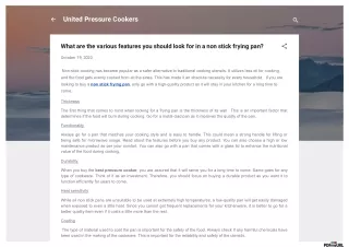 united pressure cookers
