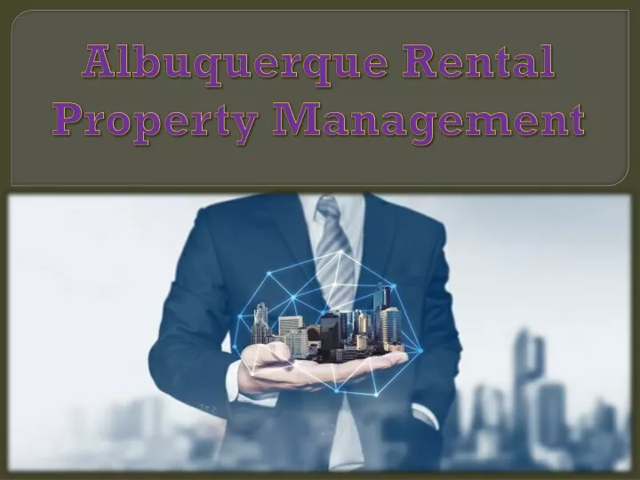 albuquerque rental property management