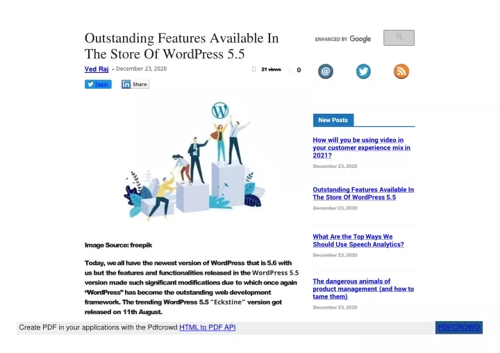 outstanding features available in the store of wordpress 5 5 ved raj december 23 2020 21 views