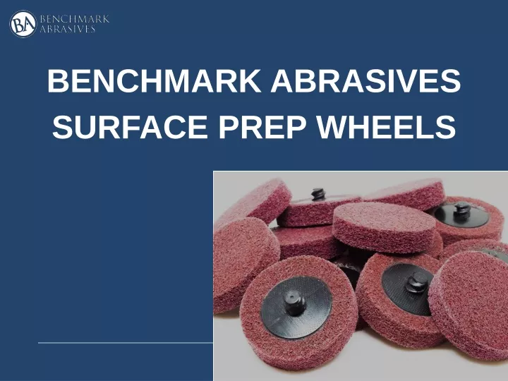 benchmark abrasives surface prep wheels