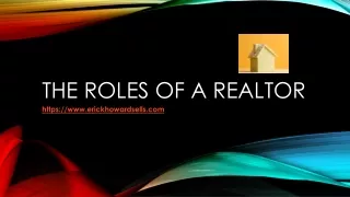 The Roles of a Realtor