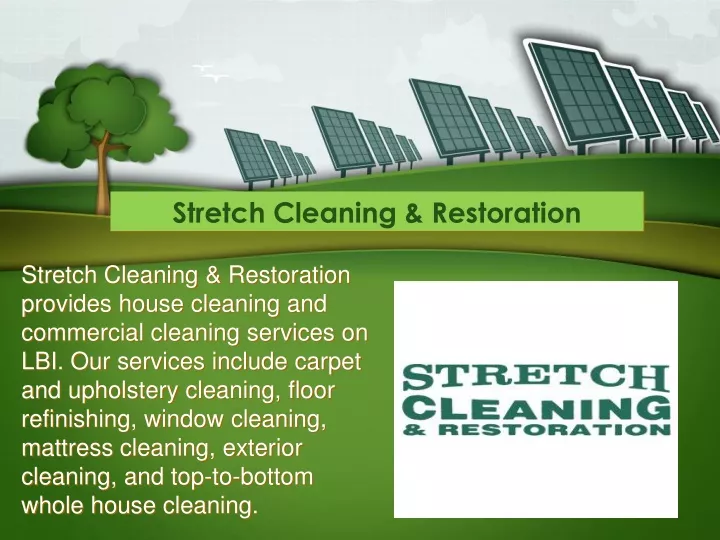 stretch cleaning restoration