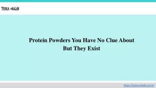 Protein Powders You Have No Clue About But They Exist