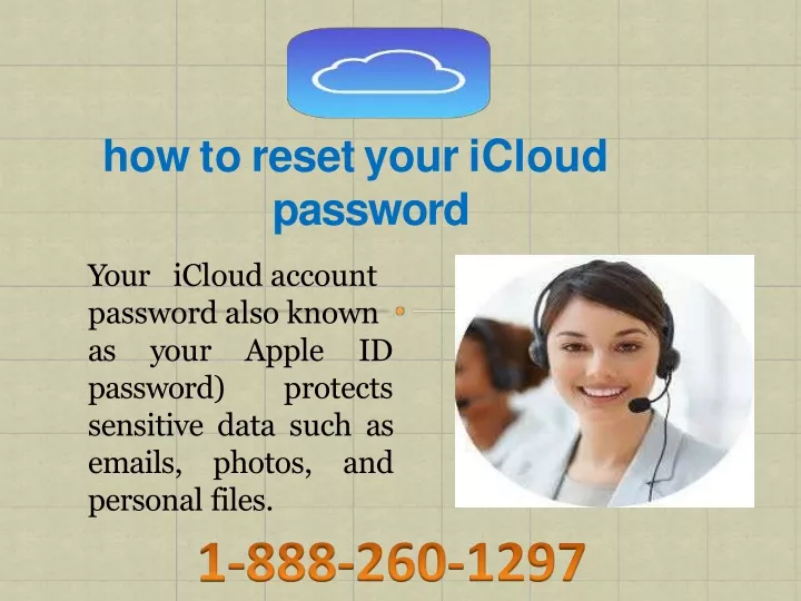 how to reset your icloud password