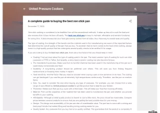 united pressure cookers