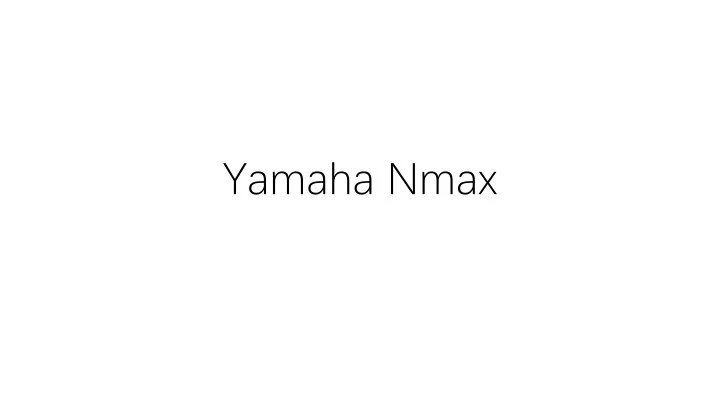 yamaha nmax