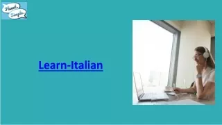 Learn Italian | Fluent Simple