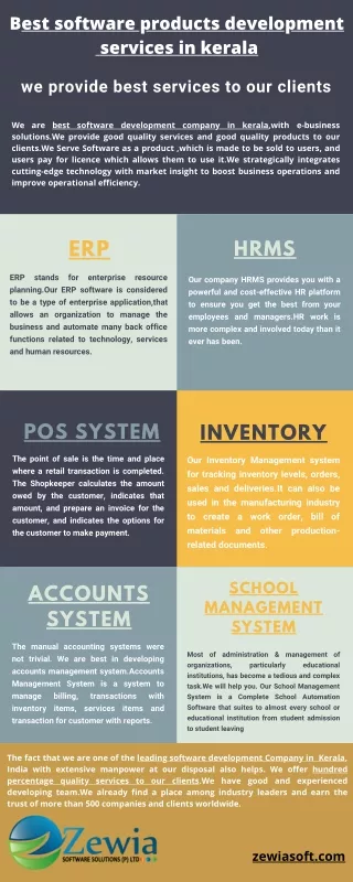 best software products development services