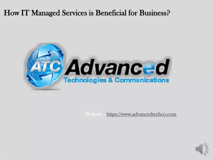 how it managed services is beneficial for business