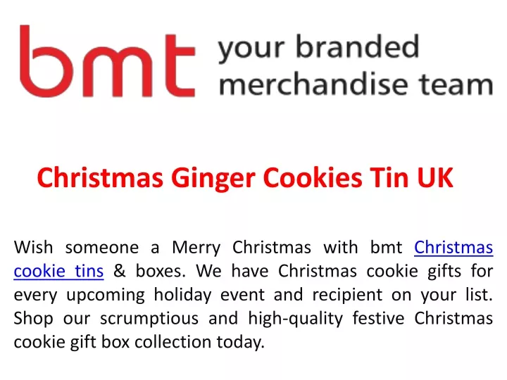 christmas ginger cookies tin uk
