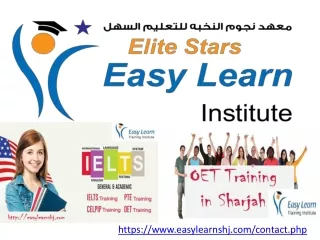Best IELTS training in Sharjah