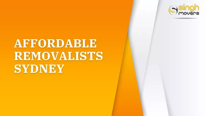 affordable removalists sydney