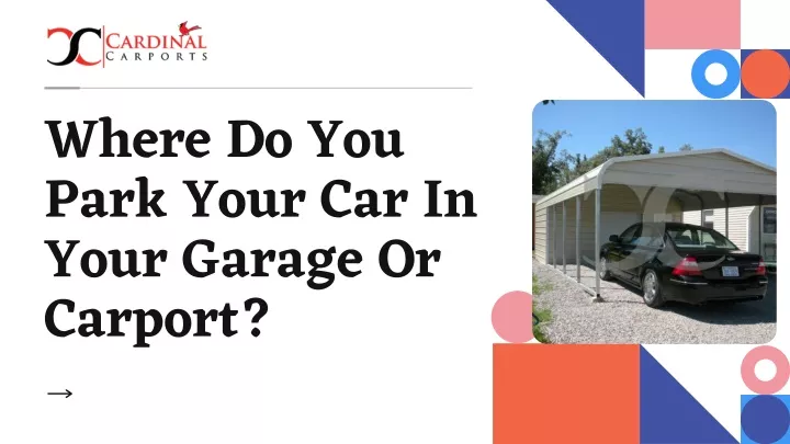 where do you park your car in your garage