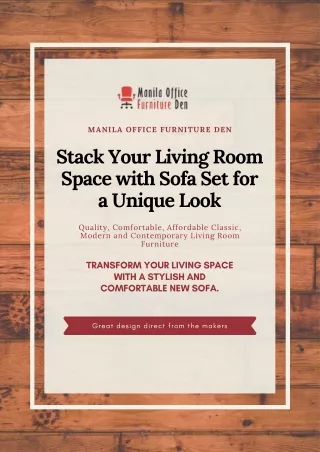 manila office furniture den