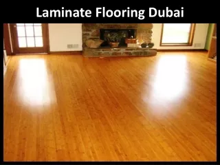 laminate flooring dubai