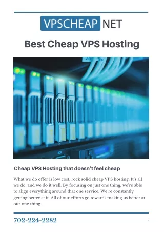 best cheap vps hosting