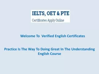 Practice Is The Way To Doing Great In The Understanding English Course
