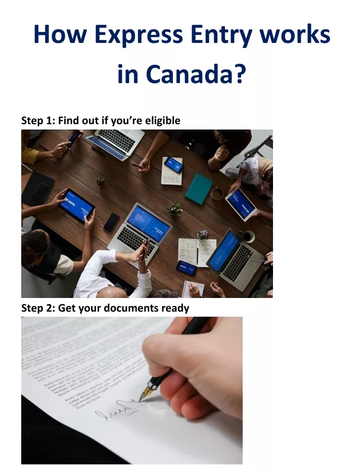 how express entry works in canada