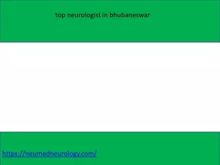 top neurologist in bhubaneswar