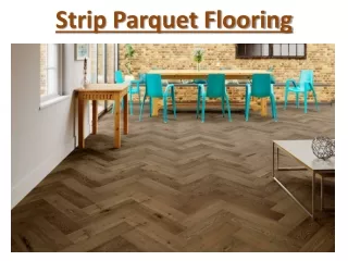 strip parquet flooring