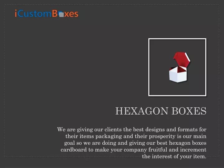 hexagon boxes