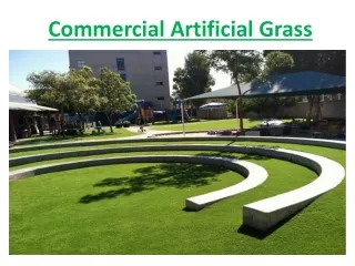 commercial artificial grass