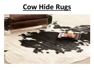 cow hide rugs