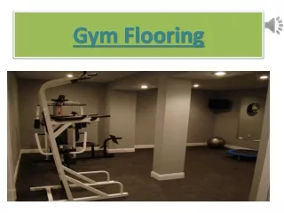 gym flooring