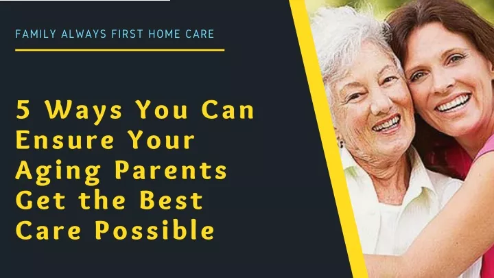 family always first home care