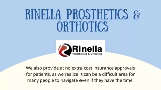 Foot Drop Treatment by Rinella Prosthetics & Orthotics