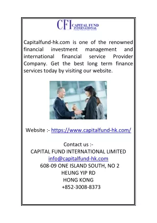 Small Business Loans Online | Capitalfund-hk.com