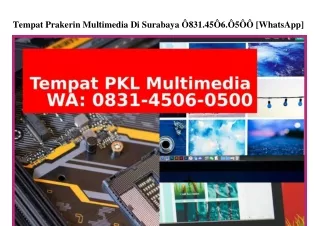 tempat prakerin multimedia di surabaya