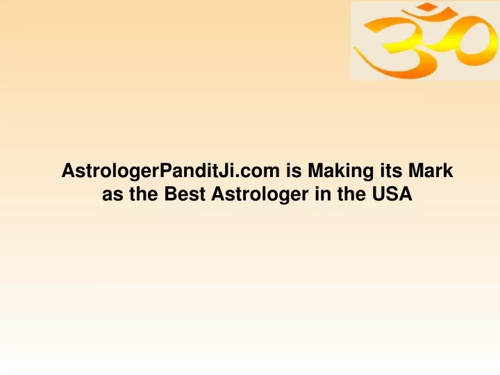 astrologerpanditji com is making its mark