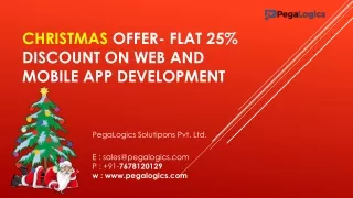 christmas offer flat 25 discount on web and mobile app development