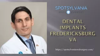 Best Dental Implants in Fredericksburg VA- Spotsylvania Oral Surgery