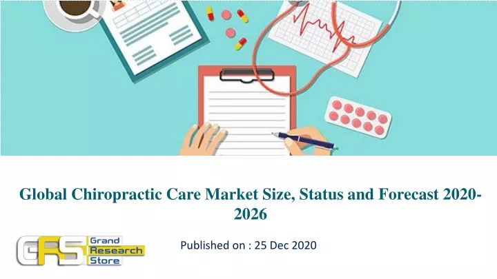 global chiropractic care market size status