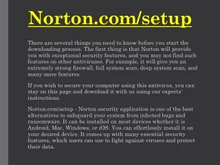 Ways to secure your devices with Norton!