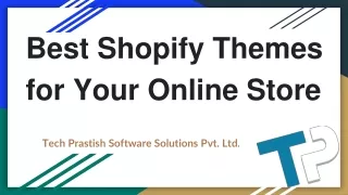 best shopify themes for your online store