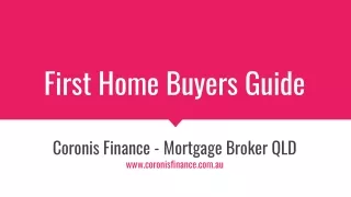First Home Buyers Guide Queensland 2020