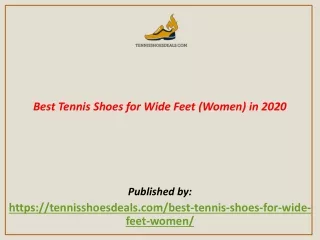 Best Tennis Shoes for Wide Feet (Women) in 2020