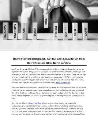 darryl stanford raleigh nc get business