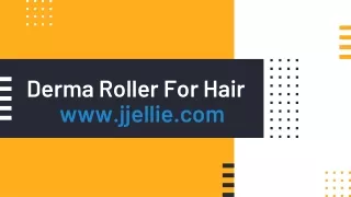 derma roller for hair - jjellie