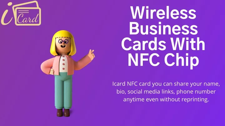wireless business cards with nfc chip