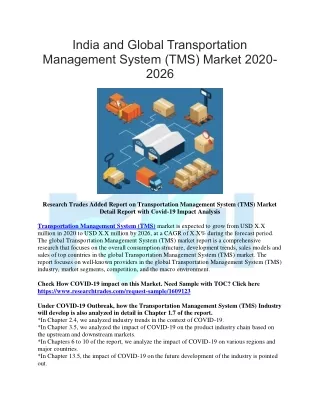india and global transportation management system