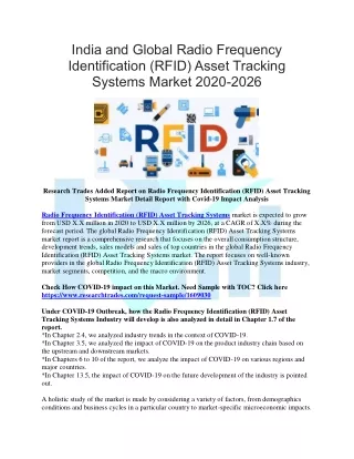 india and global radio frequency identification
