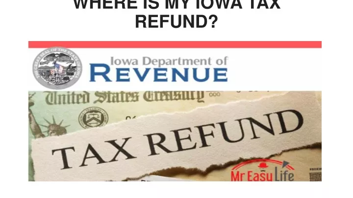 where is my iowa tax refund