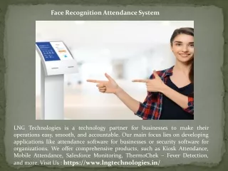 Face Recognition Attendance System