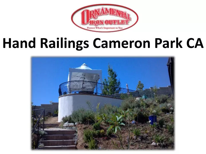 hand railings cameron park ca