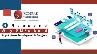 4 Reasons Why SMEs Need App Software Development In Bangkok