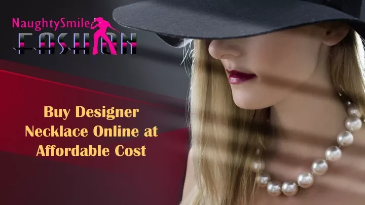 buy designer necklace online at affordable cost